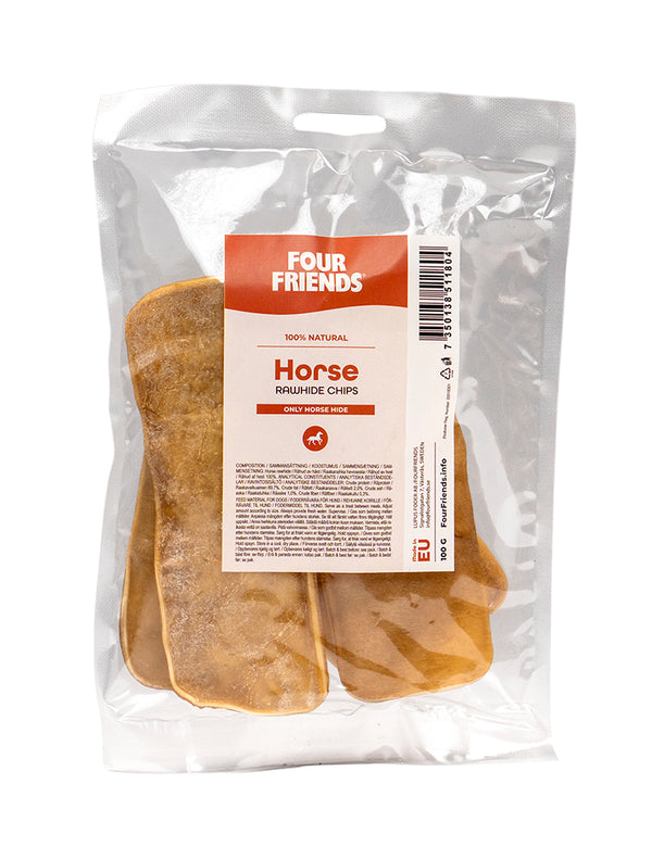 Four friends Horse rawhide chips 100 g