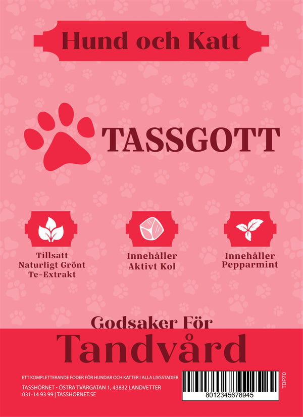 Tassgott Godsaker för Tandvård